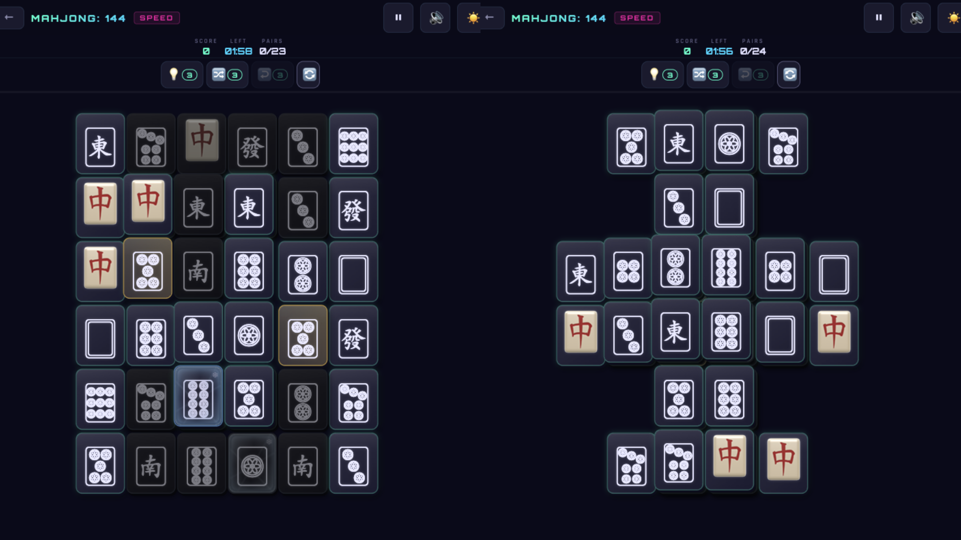 Mahjong: 144 — screenshot 1