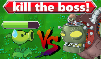 Destroy the zombies: PVZ!