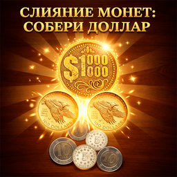 Слияние монет: Собери Доллар