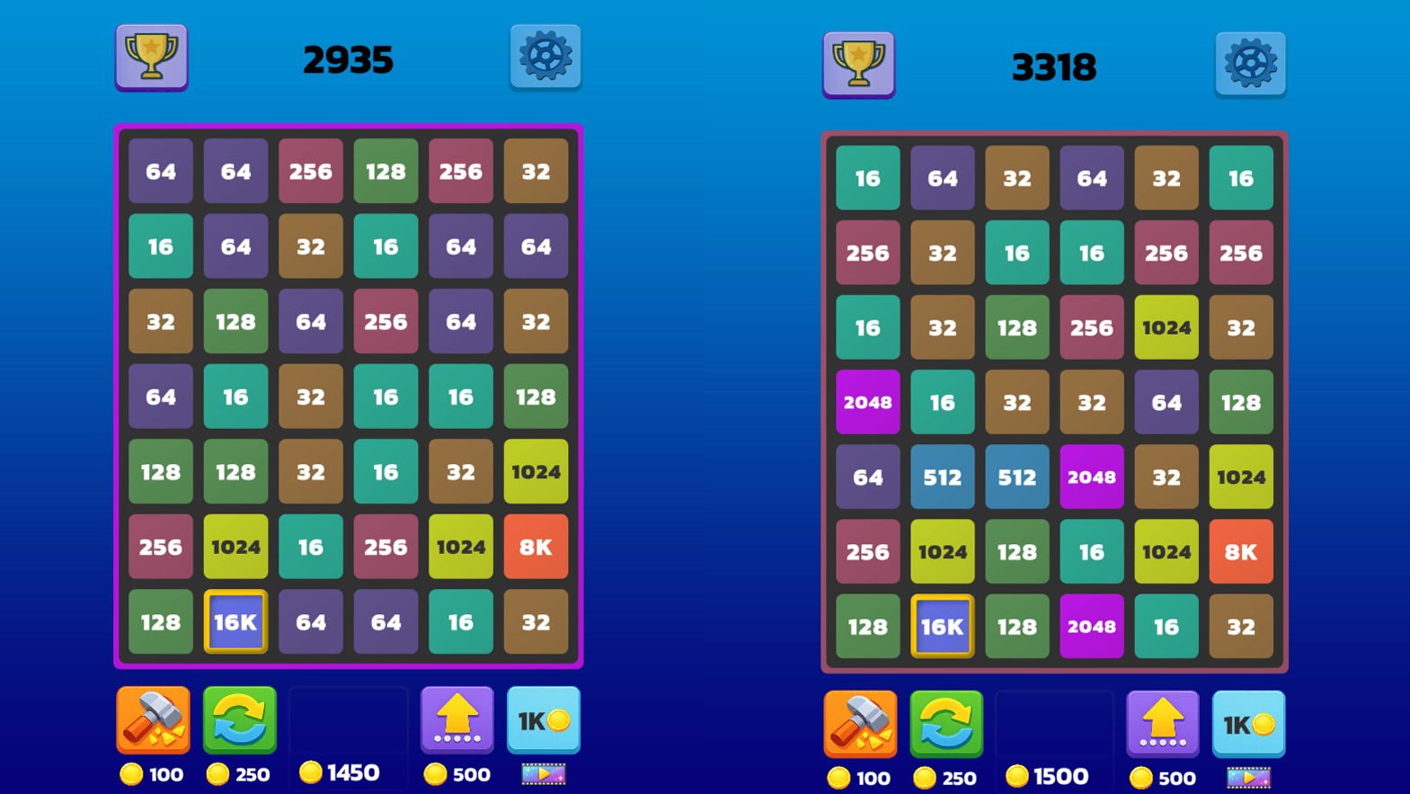 2048 Line Merge — screenshot 5