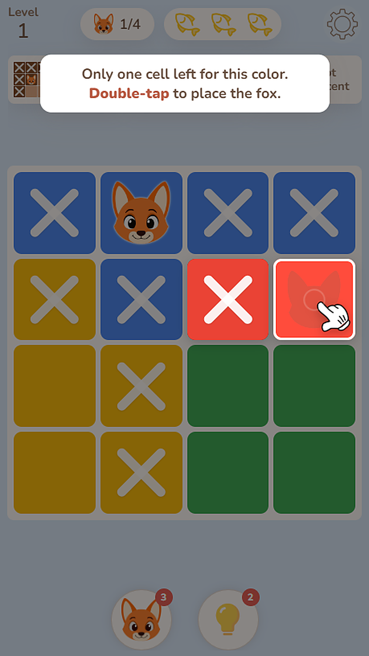 FOXYDOKU: Find the Little Fox screenshot 5