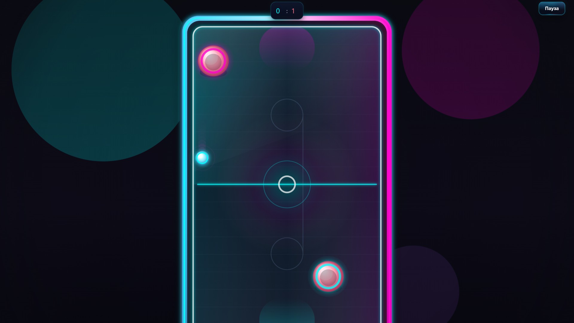 Neon Air Hockey — screenshot 3