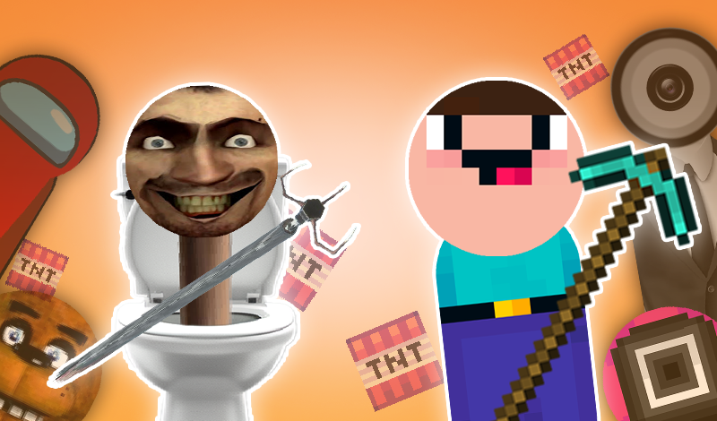Meme Warriors: Skibidi, Nubik and others game cover