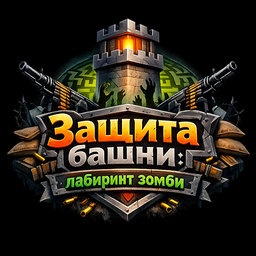Защита башни: лабиринт зомби