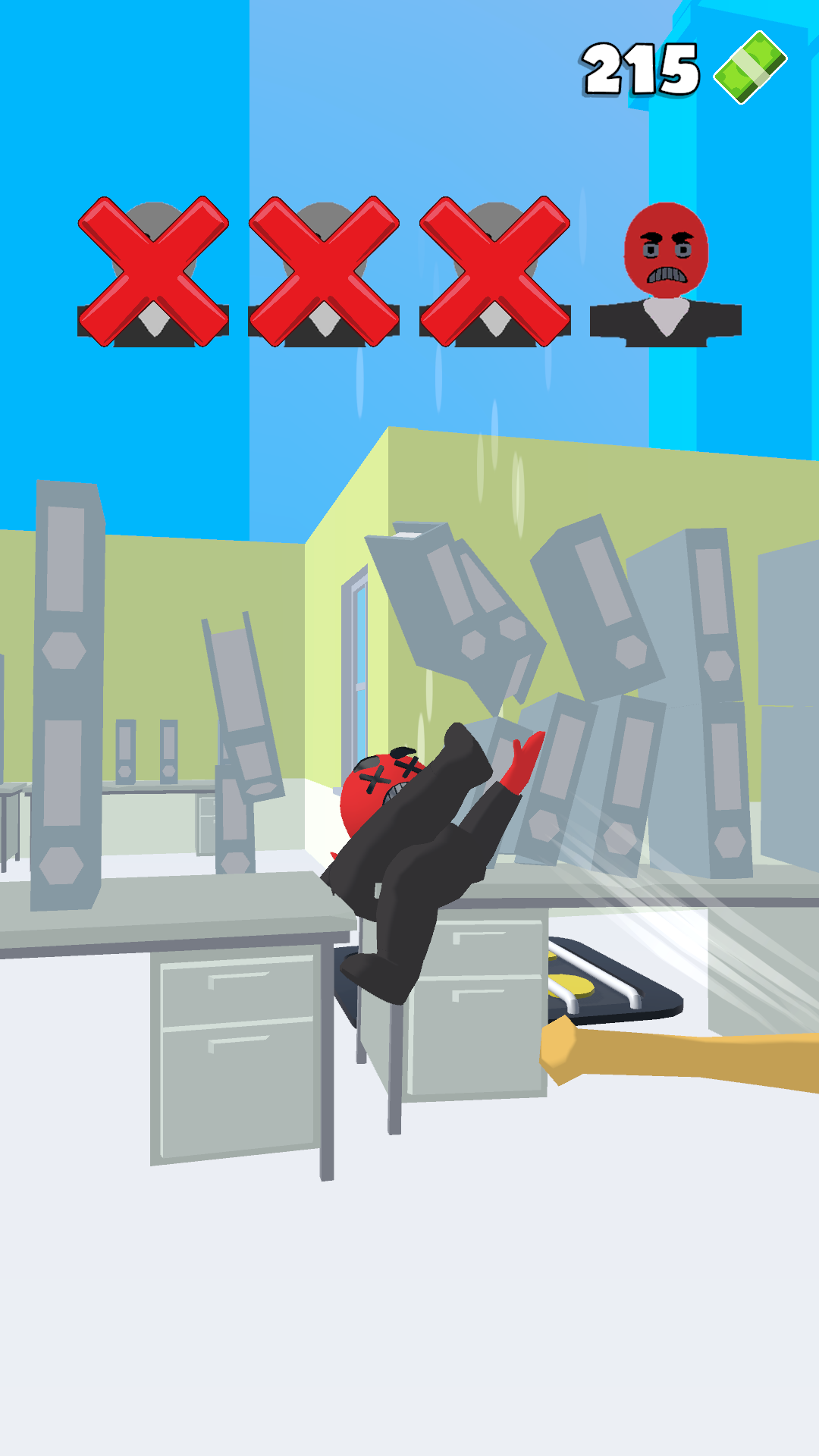Office fight - Beat everyone with a bat! screenshot 11
