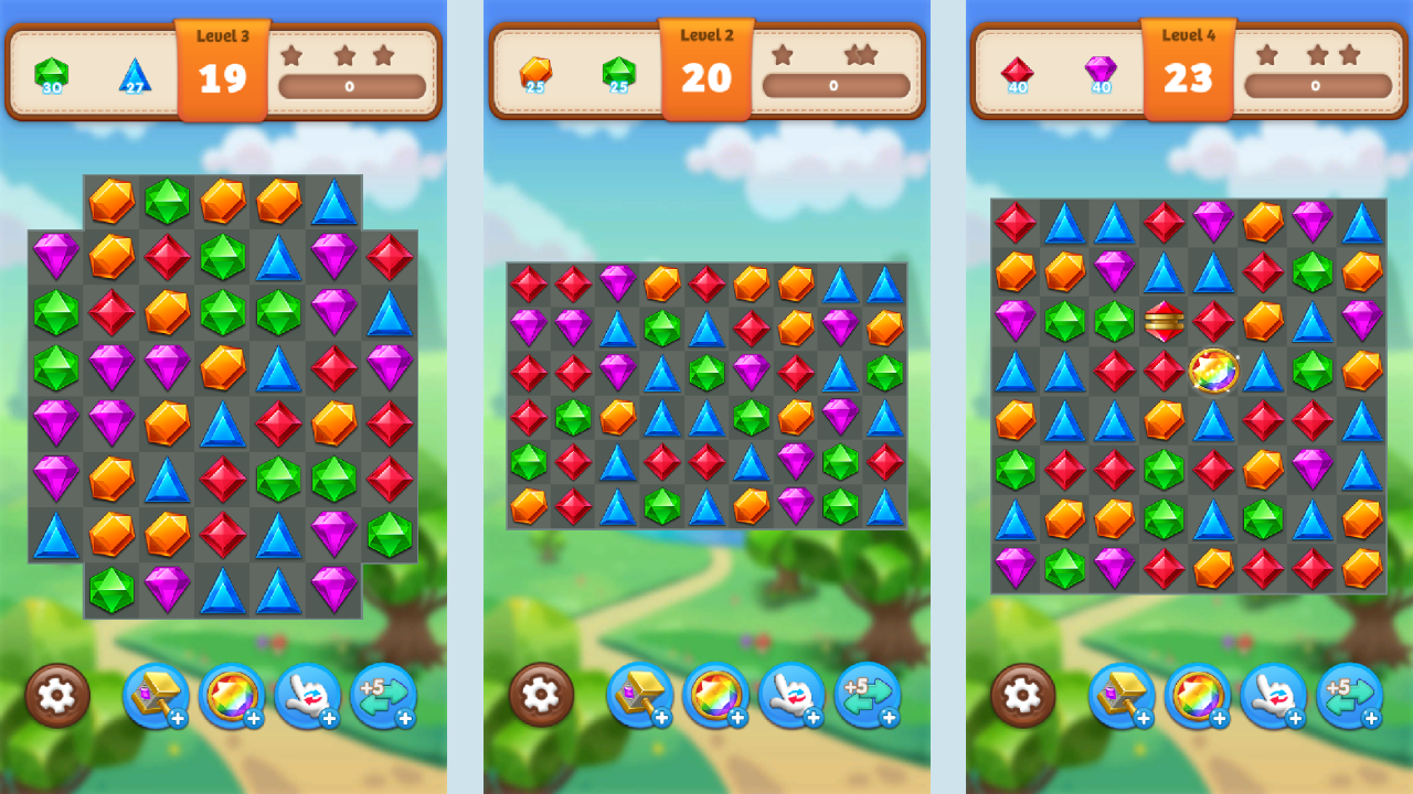 Gems & Jewels - Match 3 screenshot
