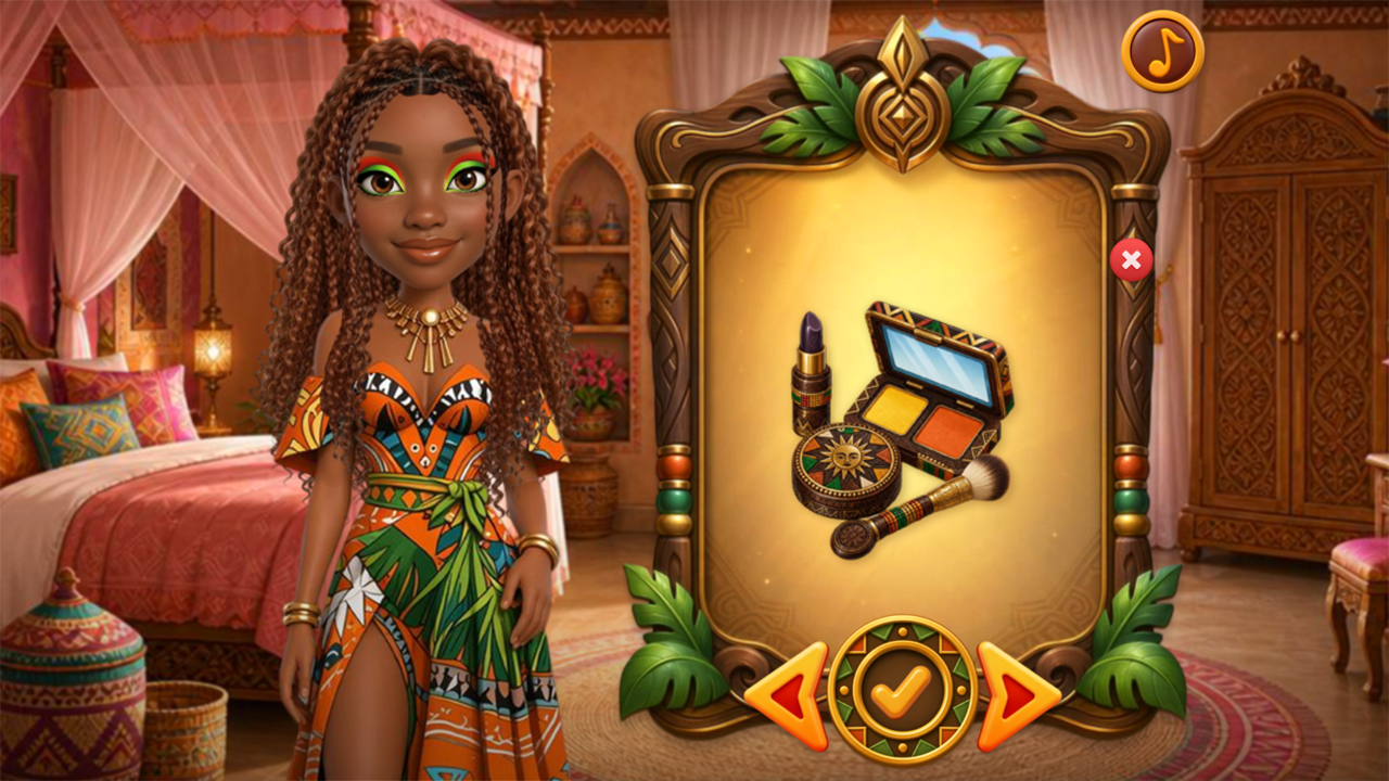 African Princesses: Style Island — screenshot 8
