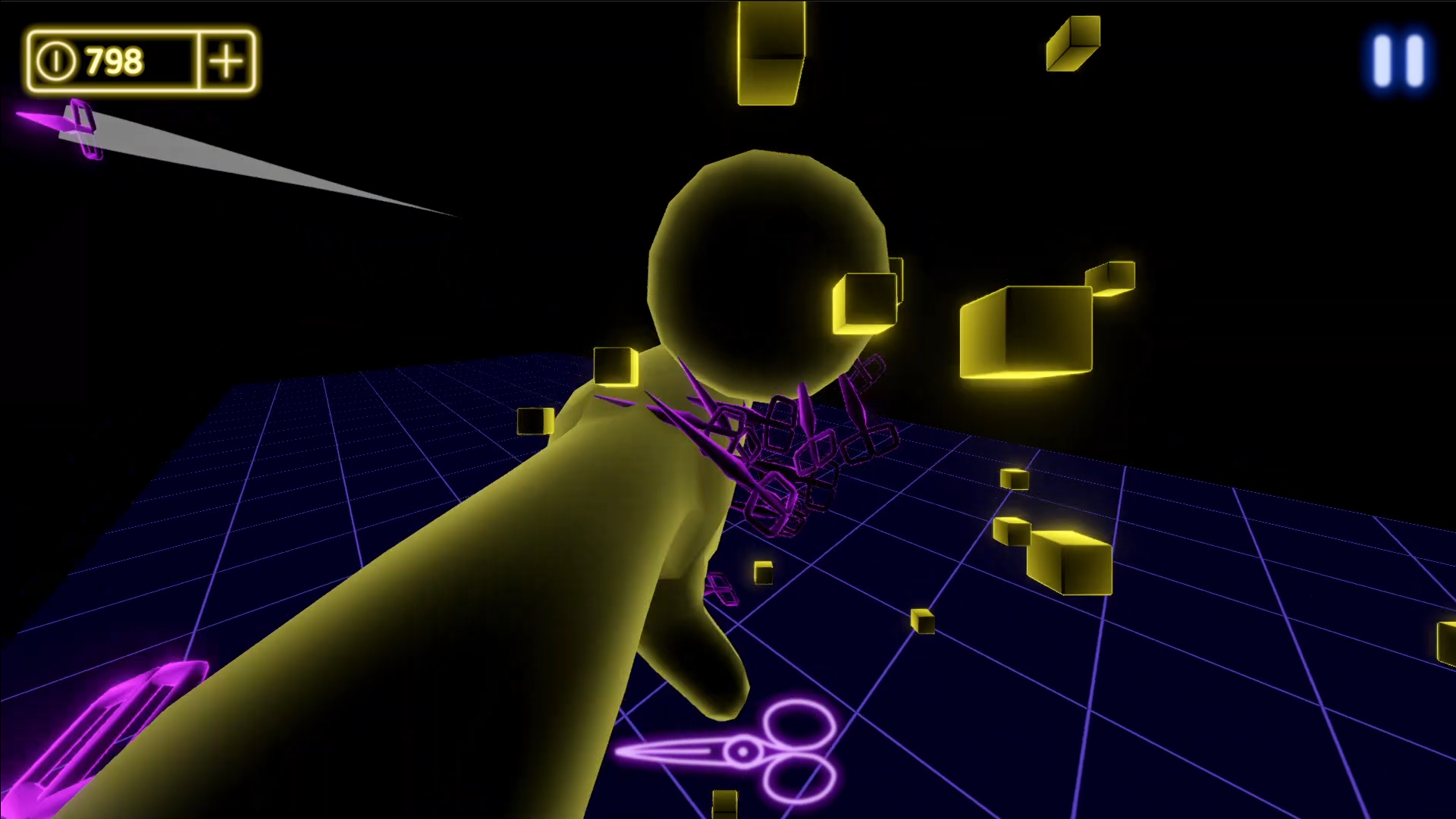 Ragdoll vs knife: slow-mo 3D screenshot 7
