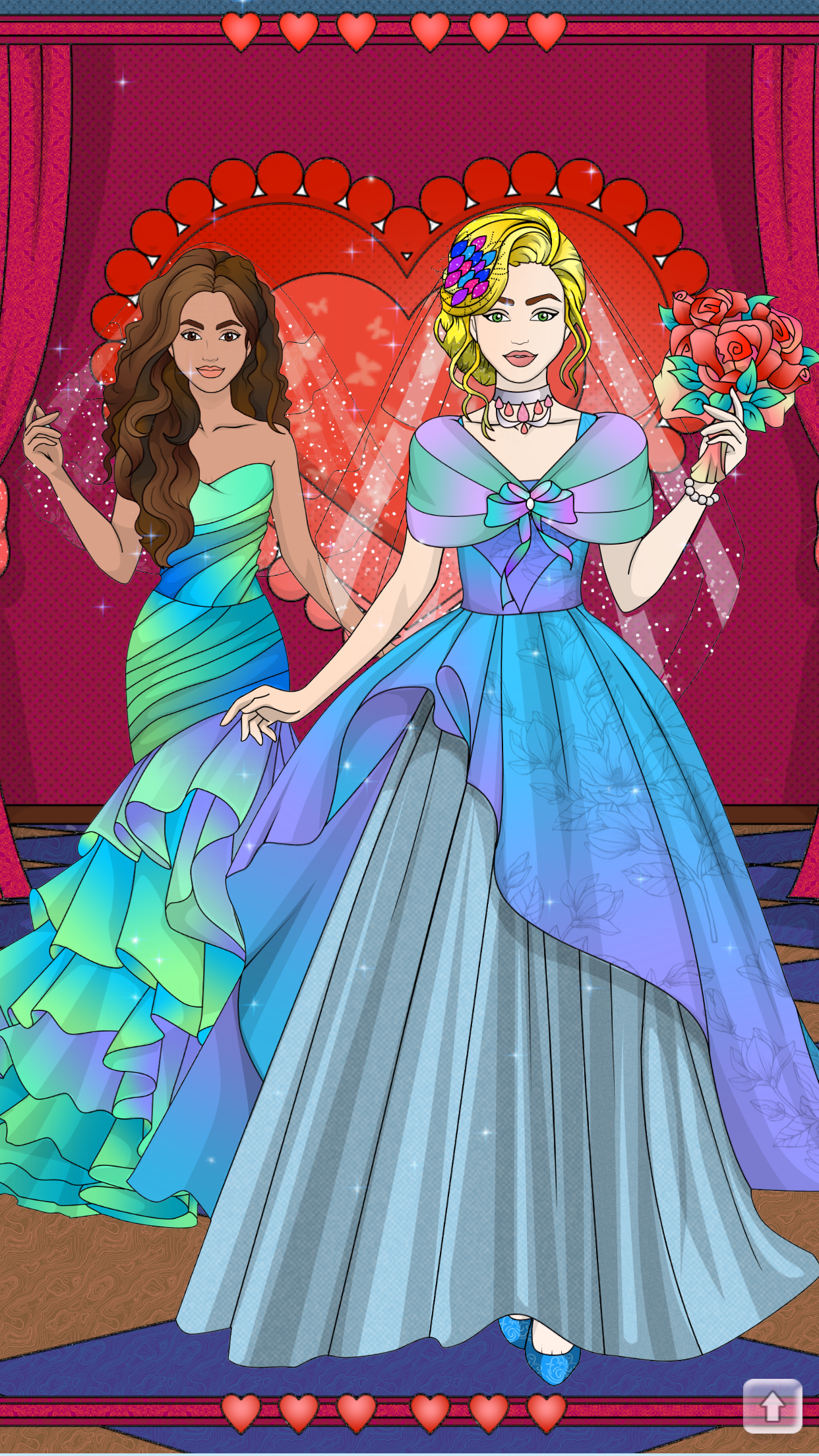 Wedding Coloring Dress Up screenshot 9