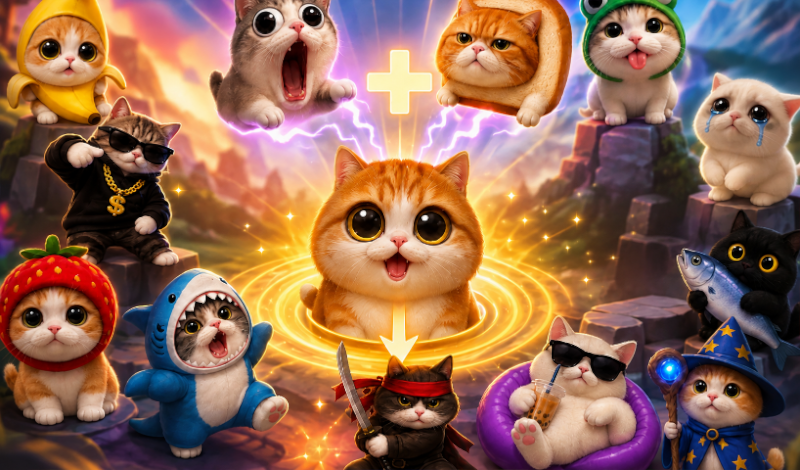 Cat Clicker: Merge game cover