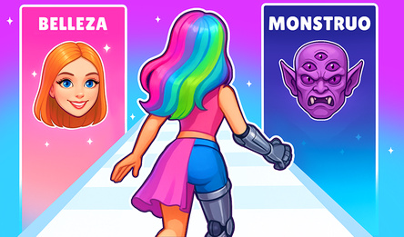 ¿Belleza o monstruo? ¡Construye una princesa!