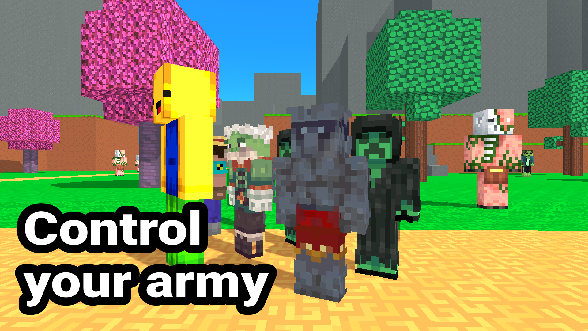 Control an army of noobs, Robbie Simulator! screenshot