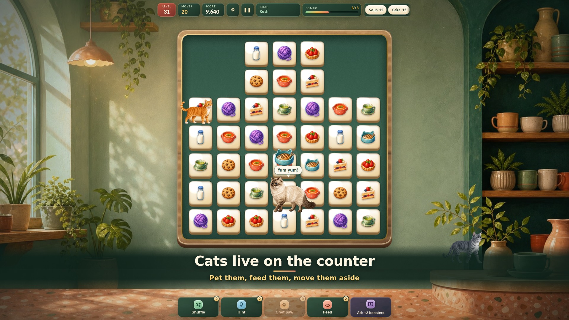 Cat Cafe Combo — screenshot 2