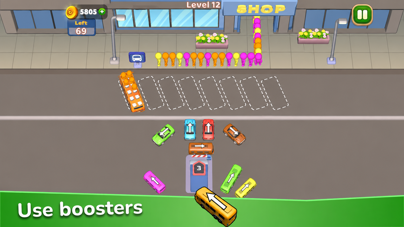 Clear the Jam: Bus Parking — screenshot 3