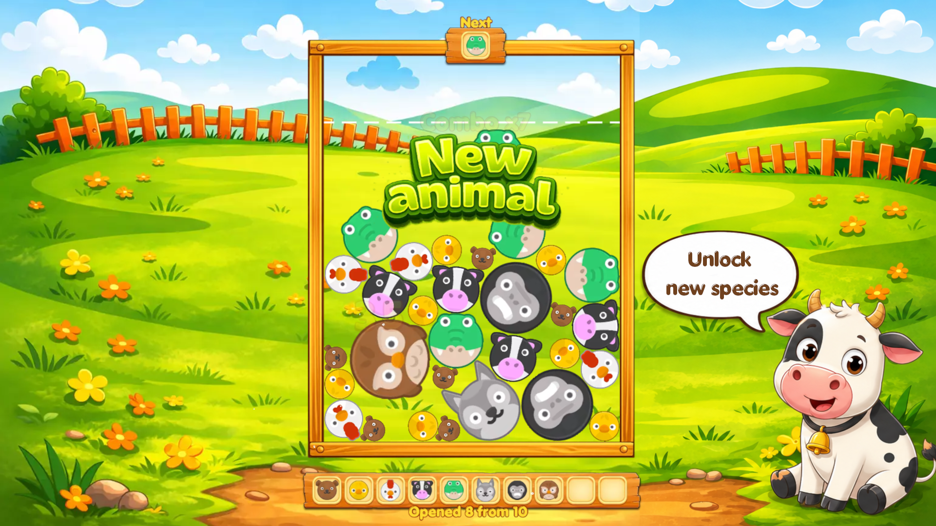 Merge! Cute animals — screenshot 2