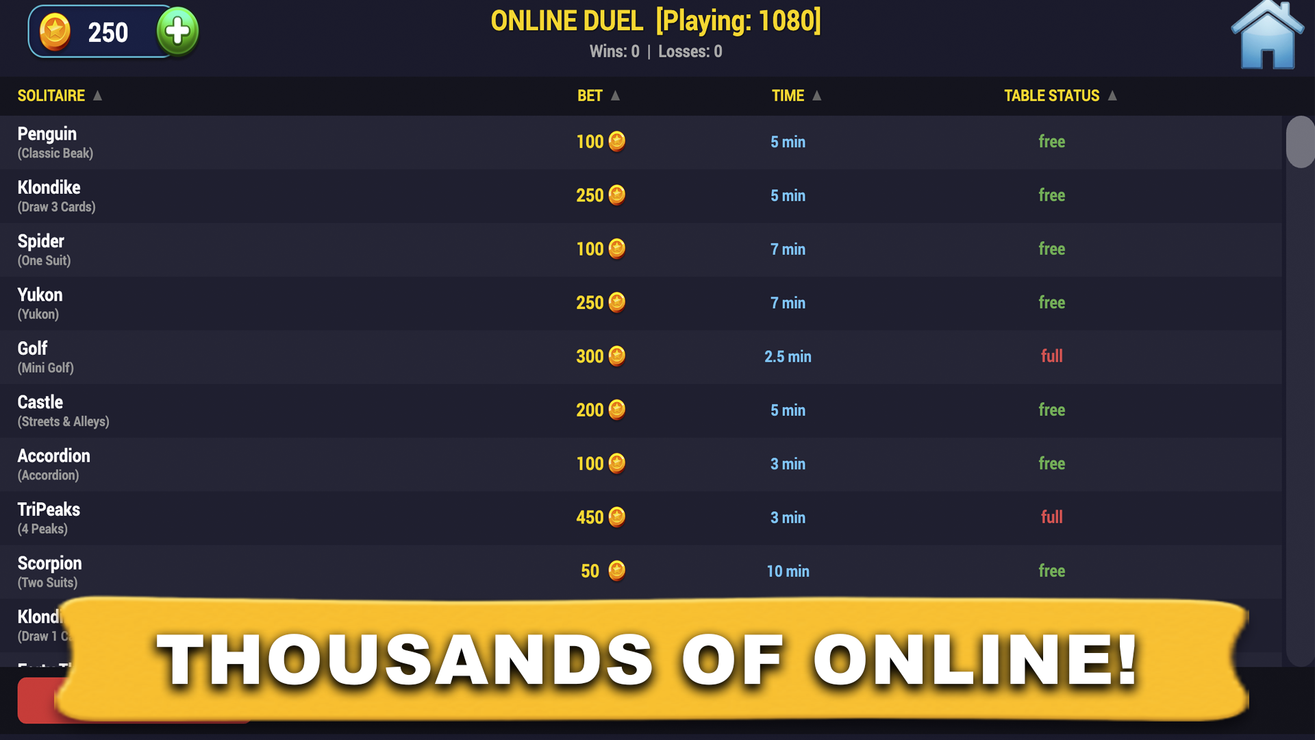 Online Solitaire Collection — screenshot 4