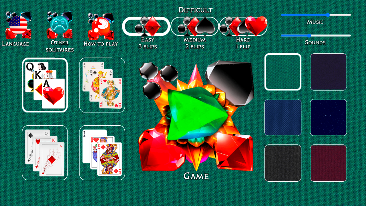 Solitaire Napoleon screenshot