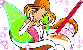 Winx Boyama: Peri Renk