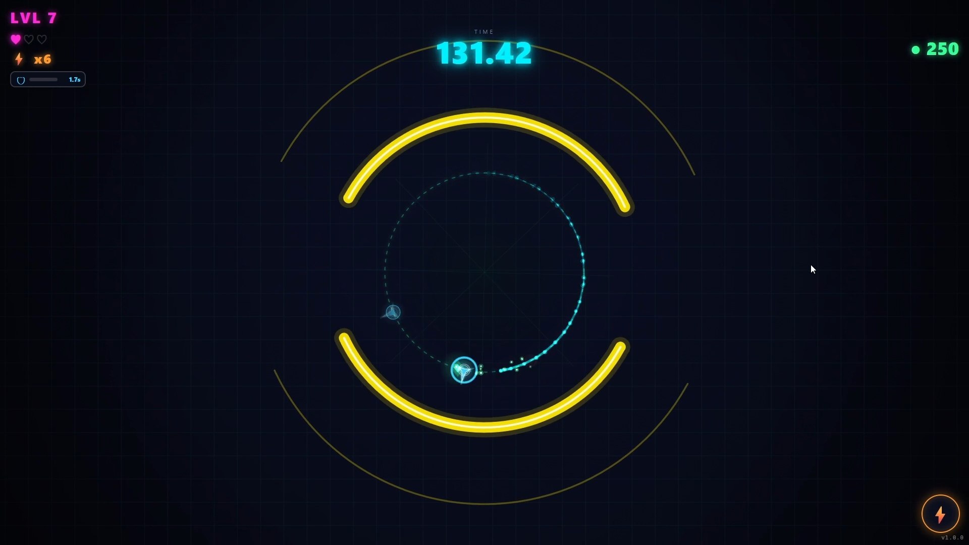 Polydash: Neon Survival — screenshot 1