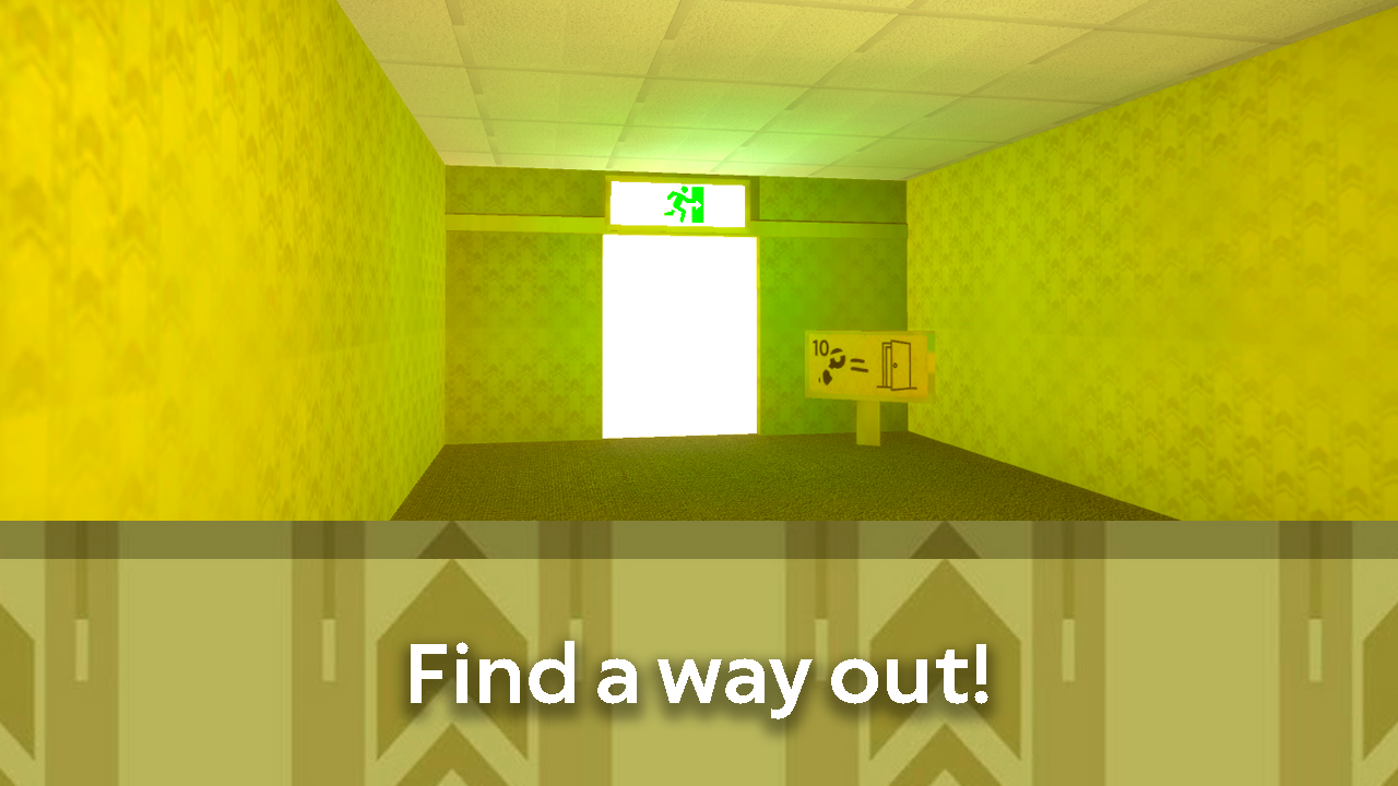 Leave from Backrooms screenshot