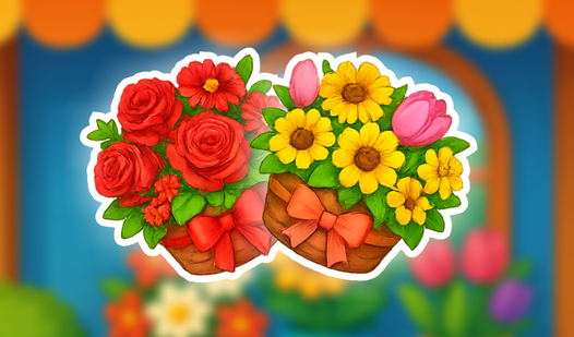 Connect: Bouquets in 2048!