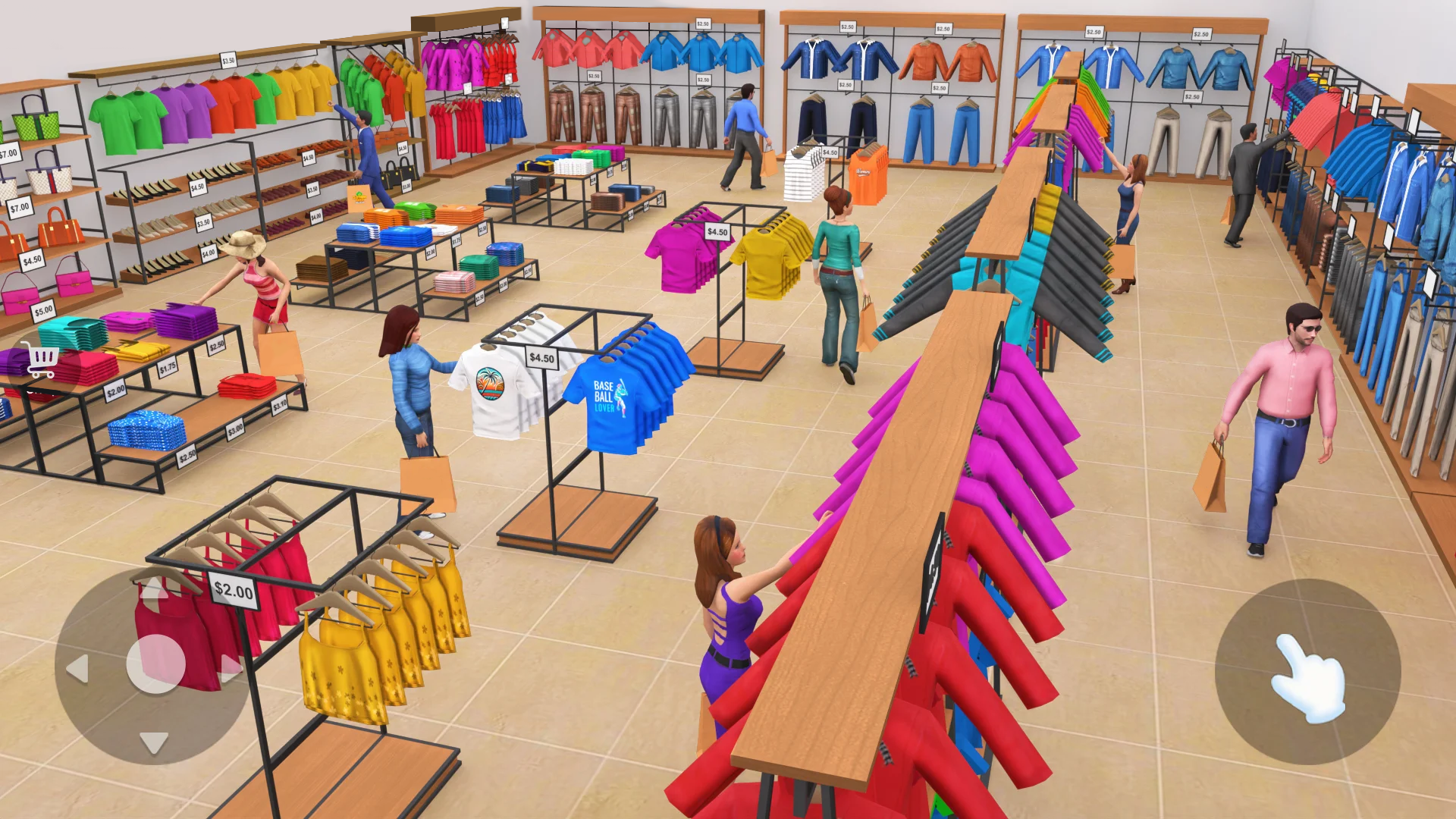 Clothing Shop 3D Online screenshot