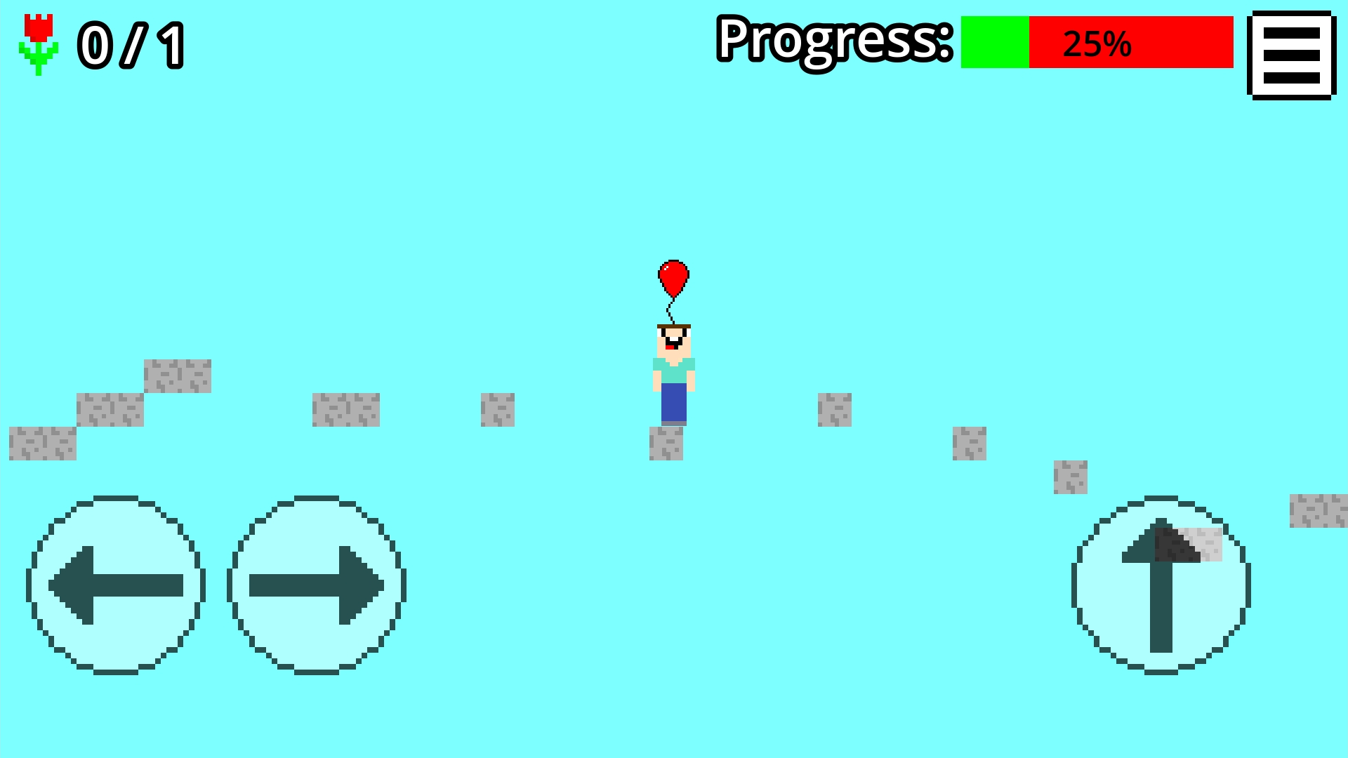 Noob Parkour 2D - Bring the Flower — screenshot 10