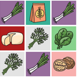 Match-3 Game. Vegetables