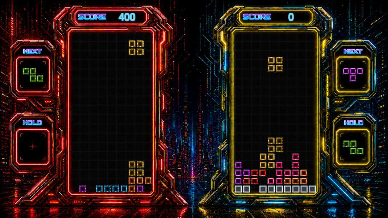 Neon Blocks Battle — screenshot 3