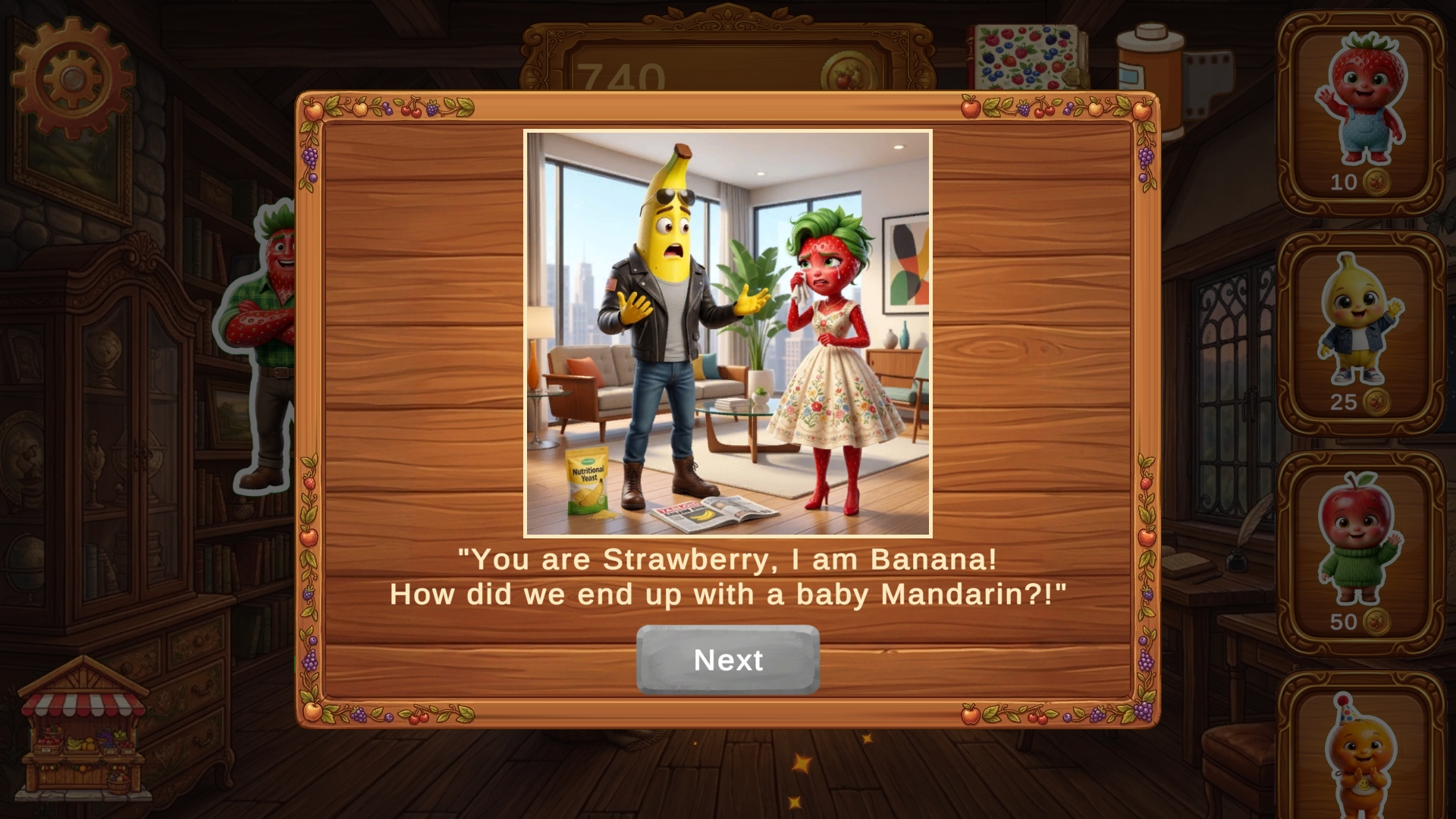 AI Fruit Drama: Reveal All Scandals! — screenshot 5