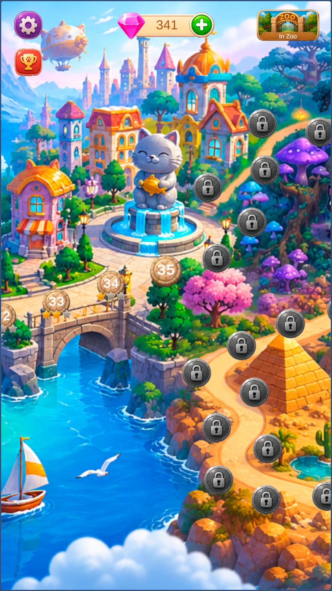 Fluffy Zoo: Match 3 screenshot 6