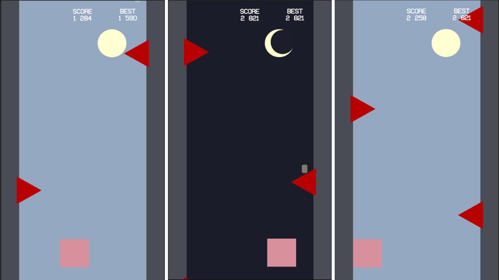 Vertical runner — screenshot 1