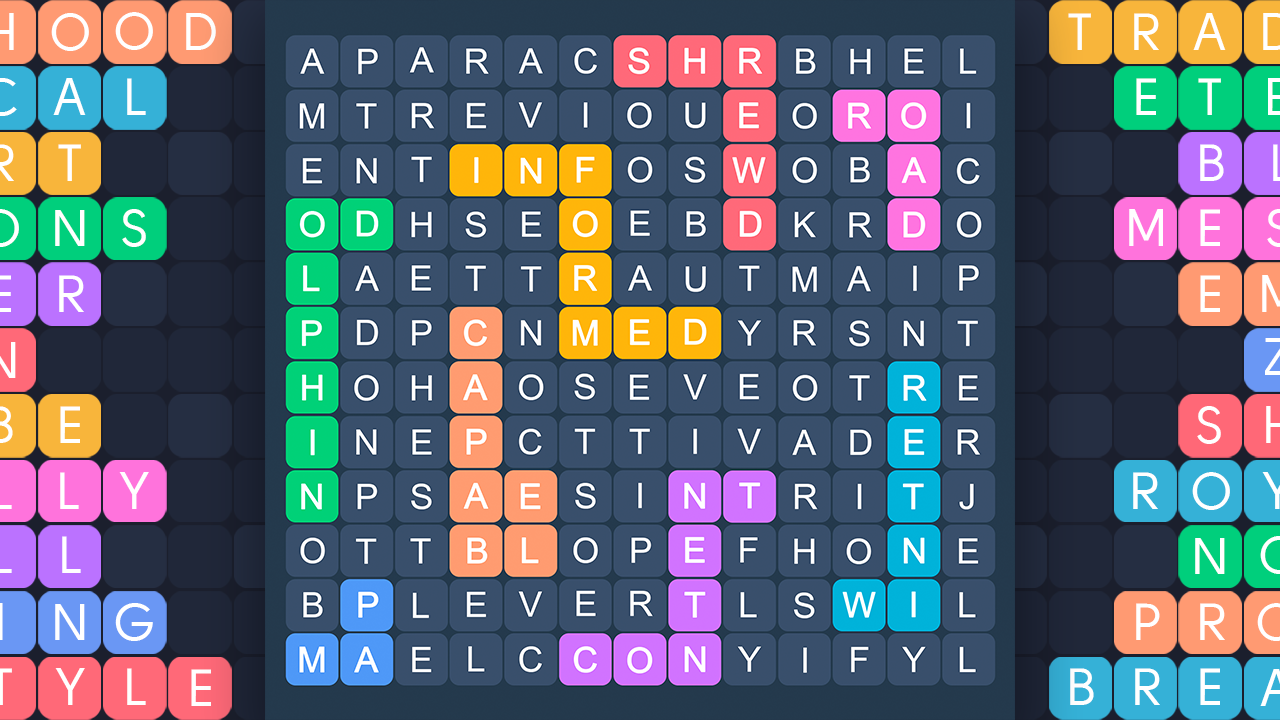 Fillwords: Word Search — screenshot 2