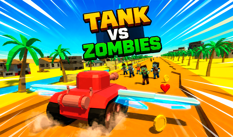 Tank vs Zombies game cover