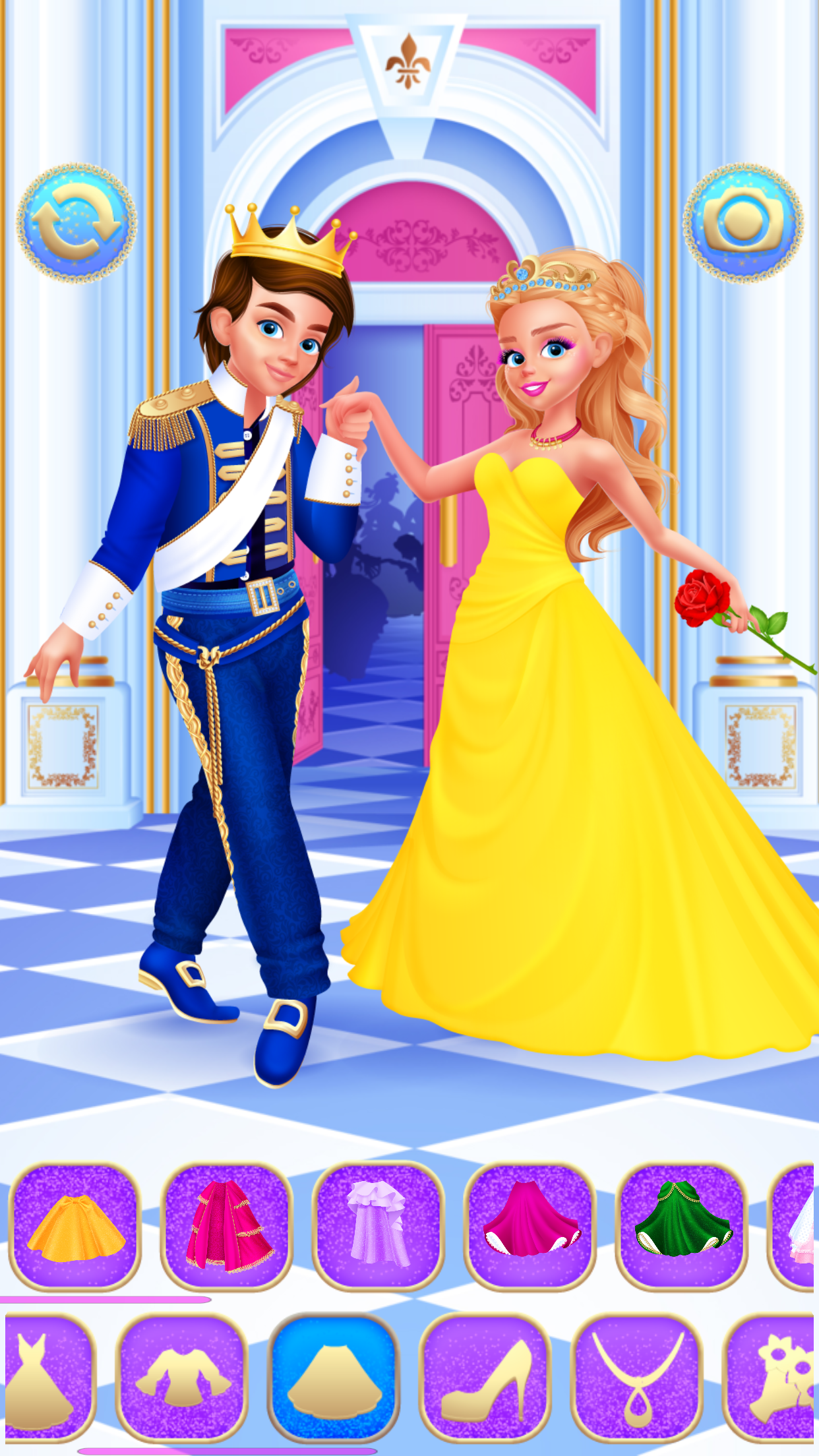 Cinderella & Prince Dress Up screenshot 8