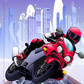 Motorrad-Rennfahrer 3D Spiel