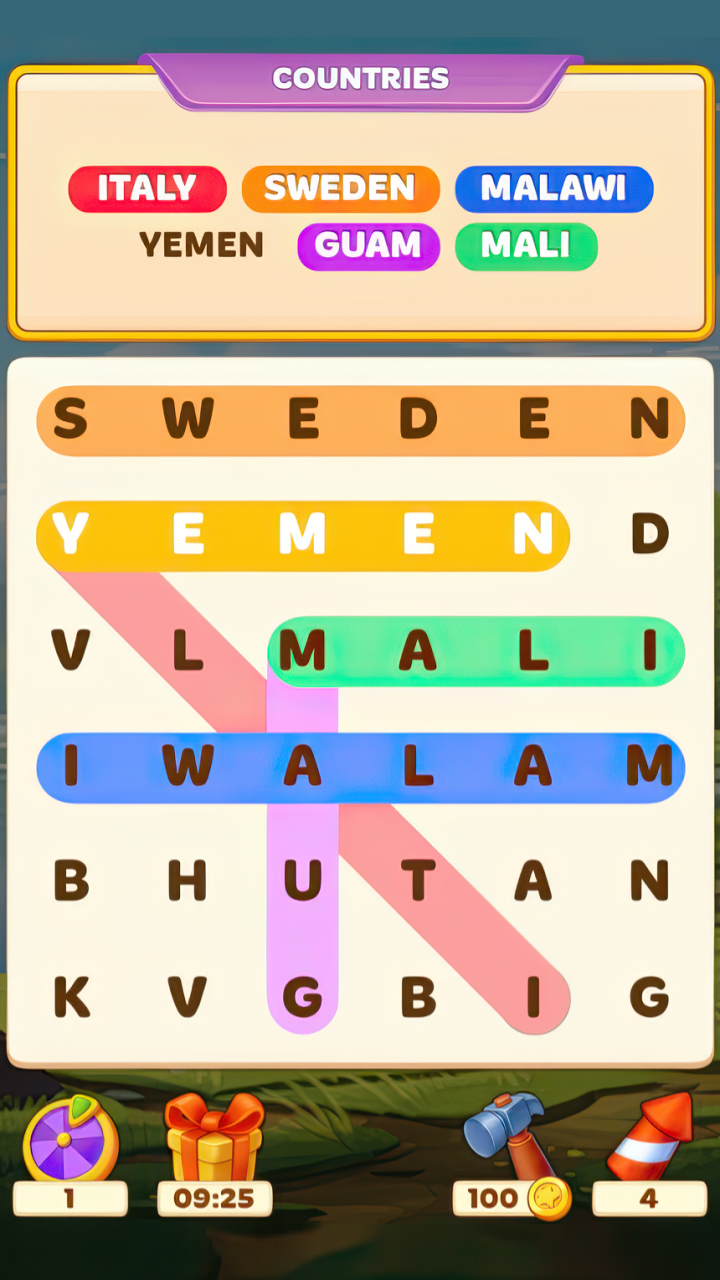 Word Search - Word Puzzle screenshot 7