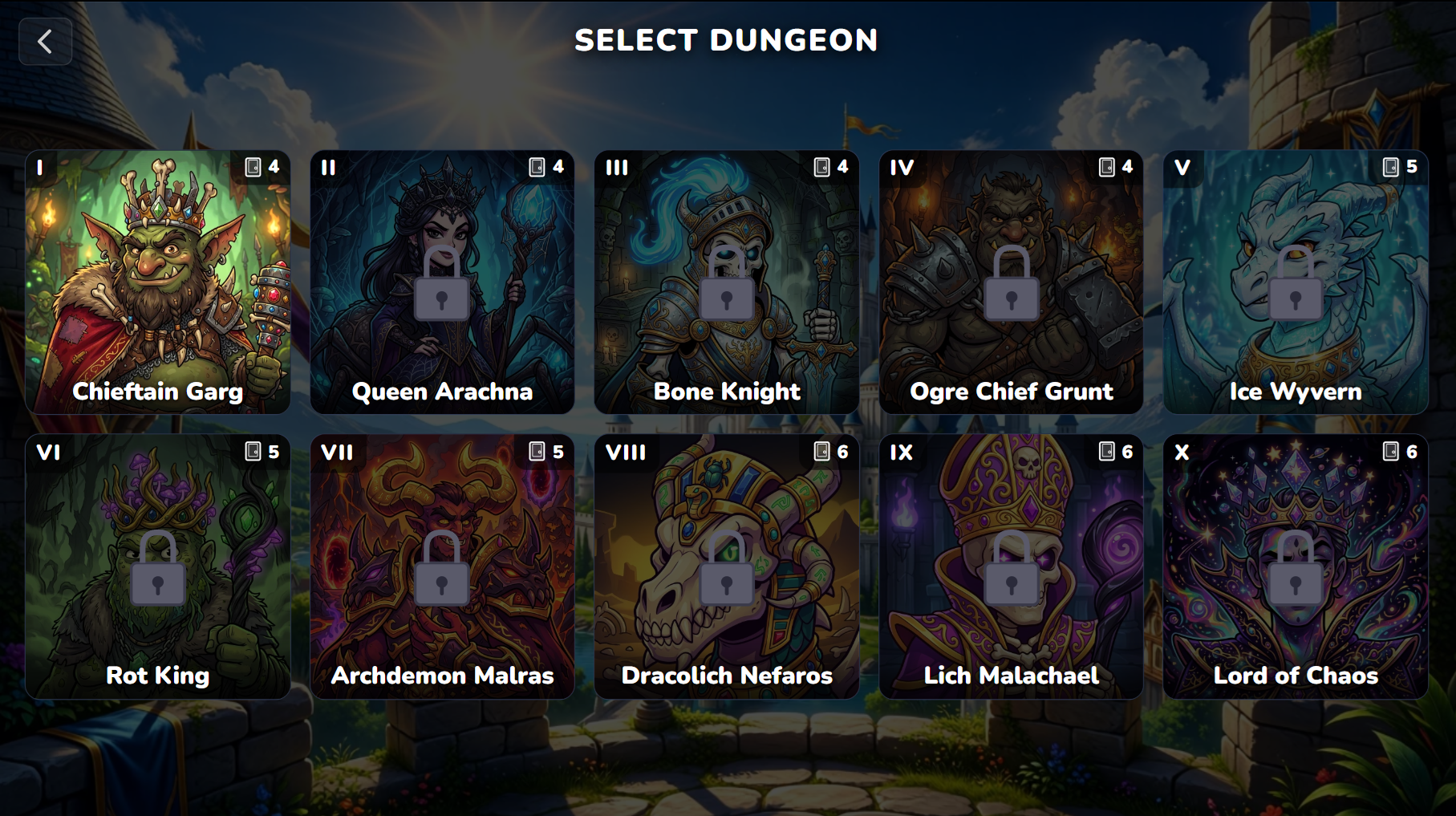 Blackjack Dungeon — screenshot 1