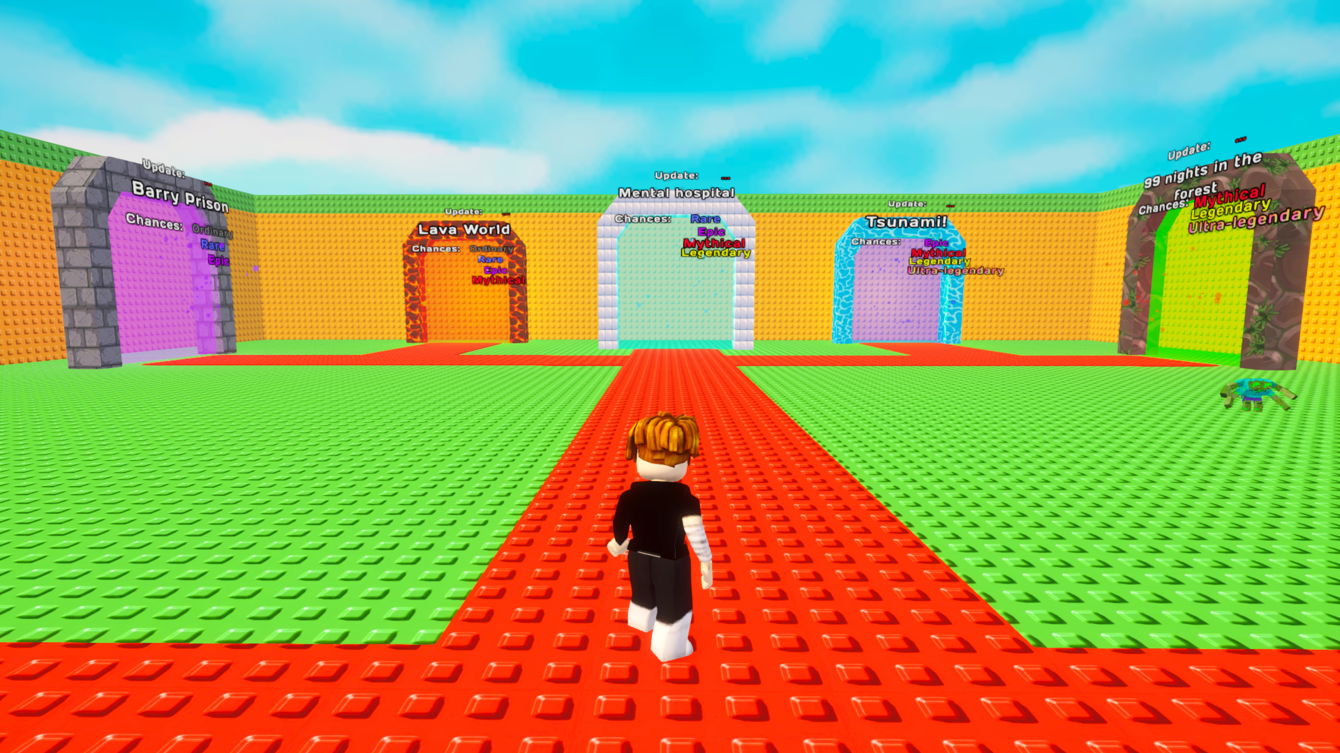 Brainrot Portals: Barry 99 Nights Lava — screenshot 4