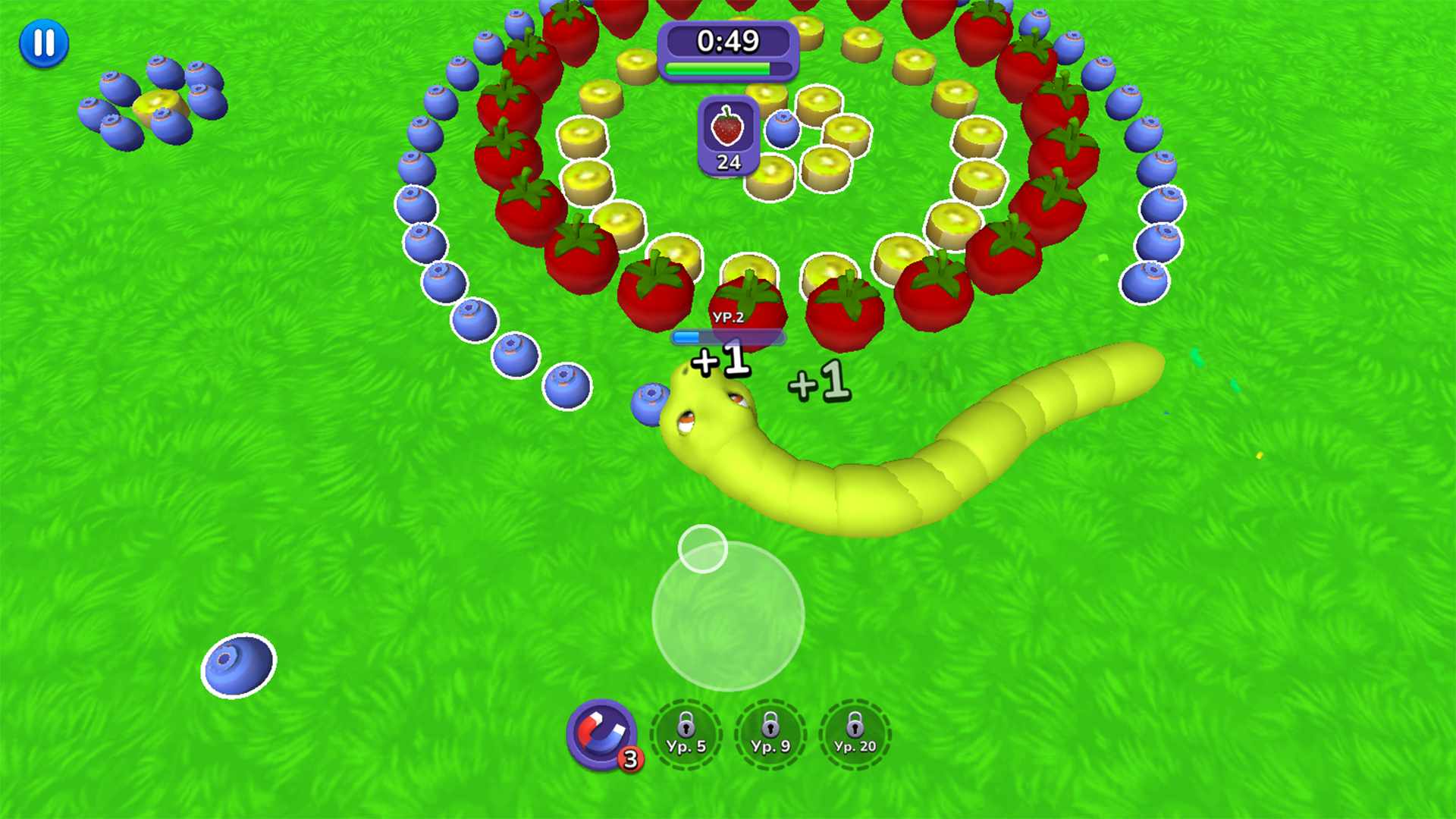 Змейка Обжорка — screenshot 1