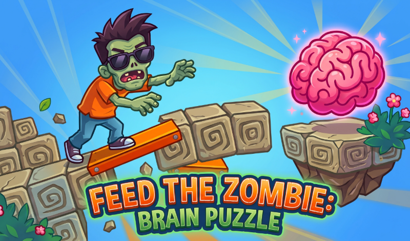 Feed the Zombie: Brain Puzzle game cover