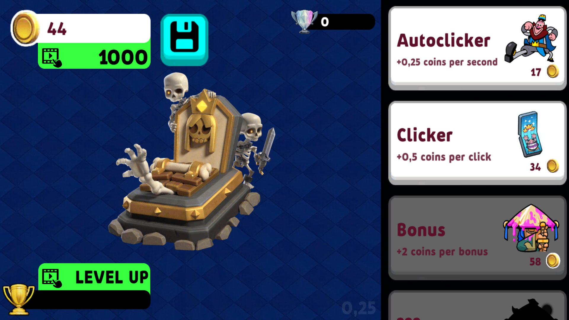 Royal Clicker: Heroes and Evolutions — screenshot 1