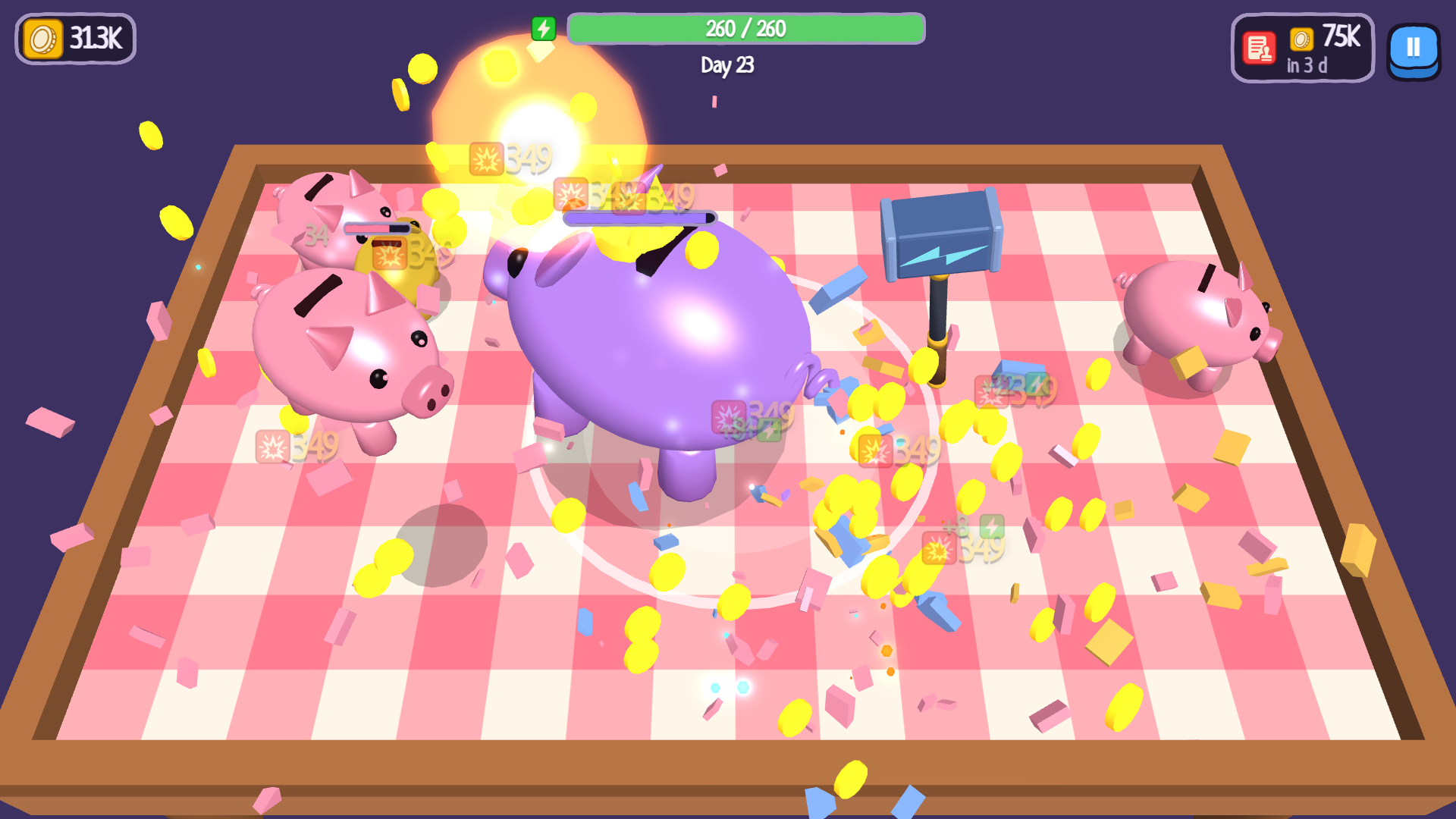 Smash the Piggy! Bills Won't Pay Themselves screenshot 2