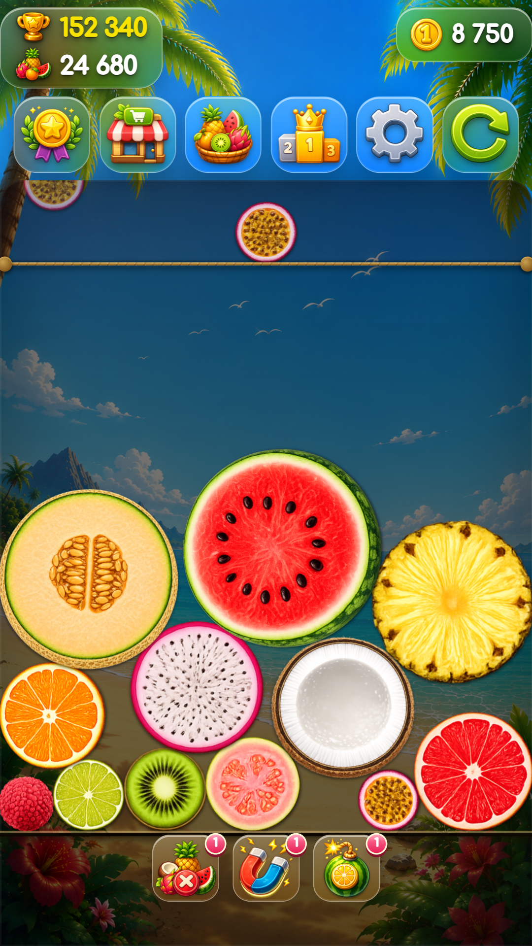 Merge Fruits - Juicy Mix! screenshot 4