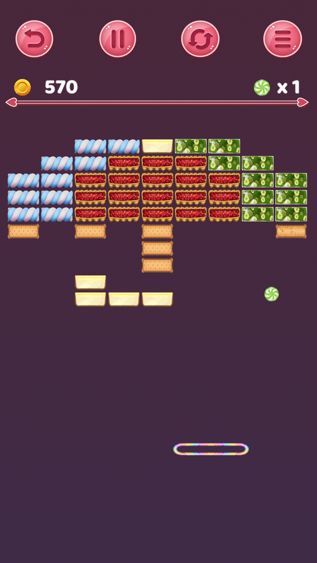 Arkanoid - smash sweet bricks screenshot 3