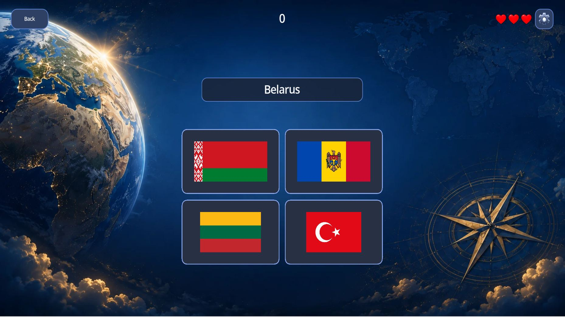 Flags of the world. Test Your Knowledge — screenshot 4