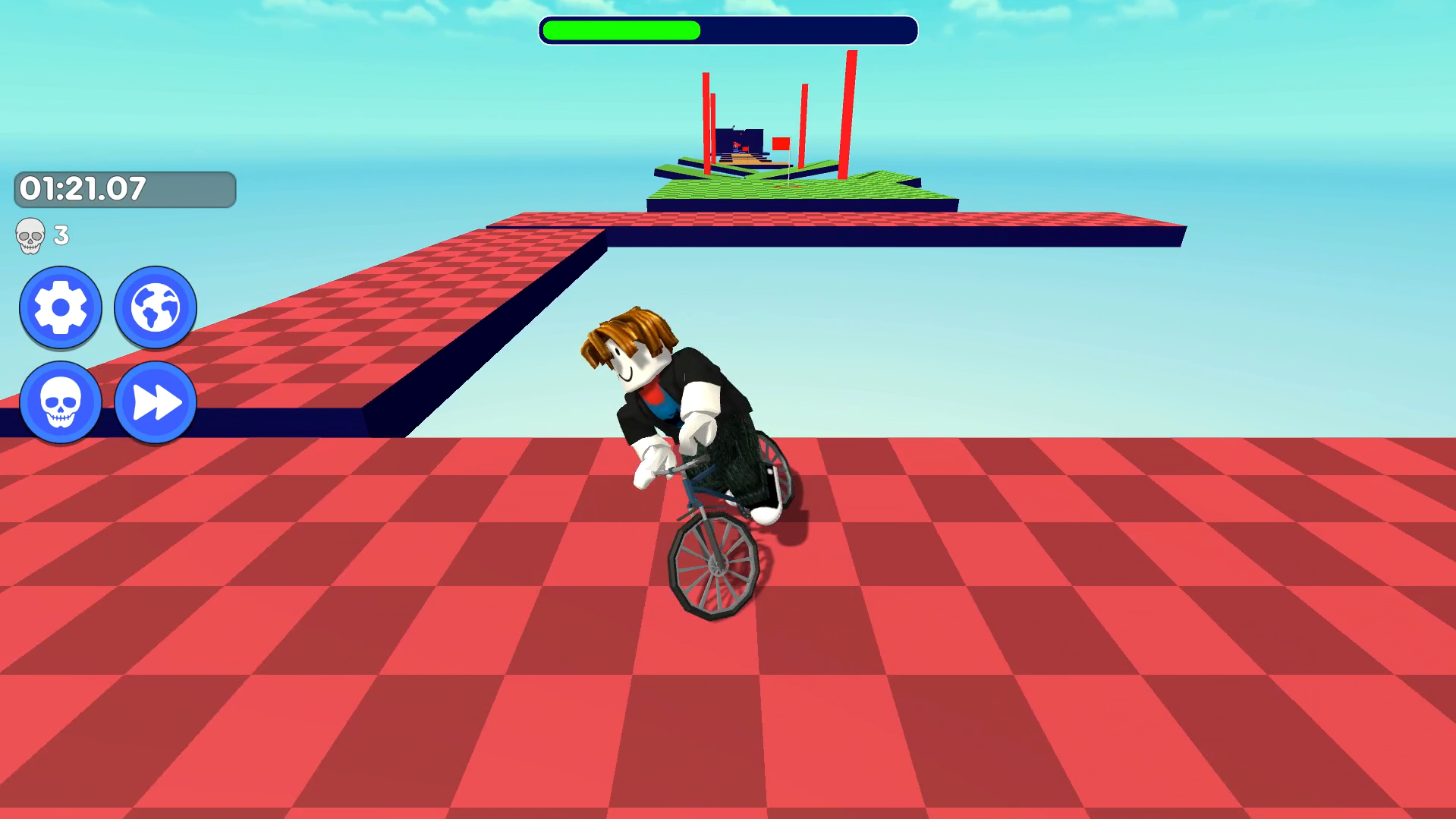 Top Obby but You're on a Bike screenshot