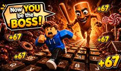 Break the Keyboard Escape: Brainrot Boss Mode Obby