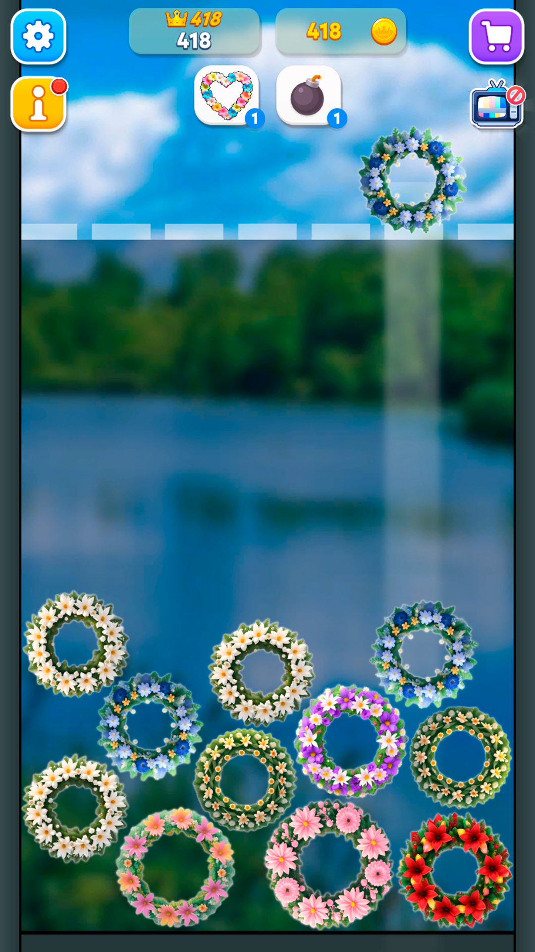 Merging wreaths: Connect the summer! screenshot 5