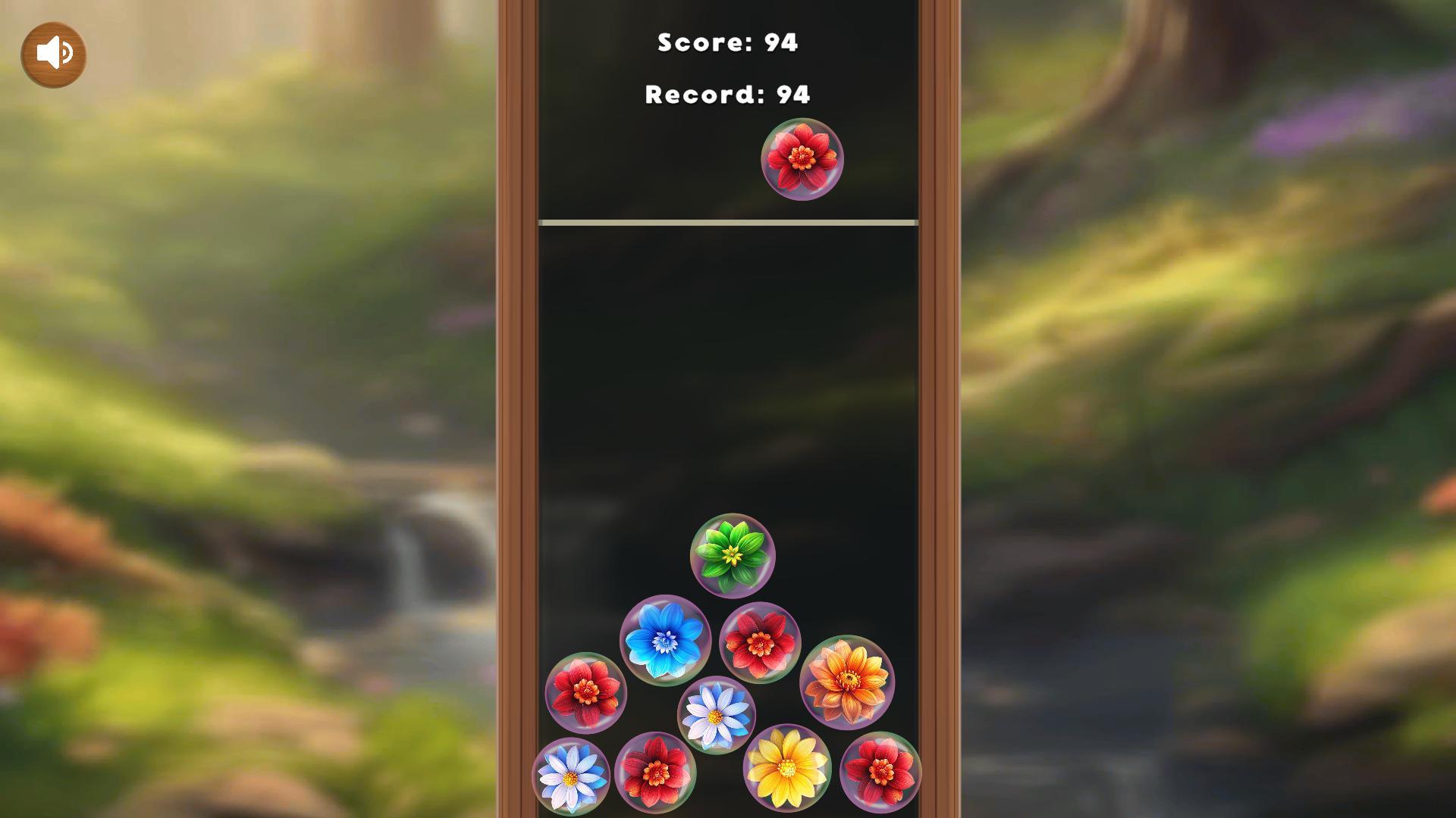 Merge Flowers: Bubbles! screenshot